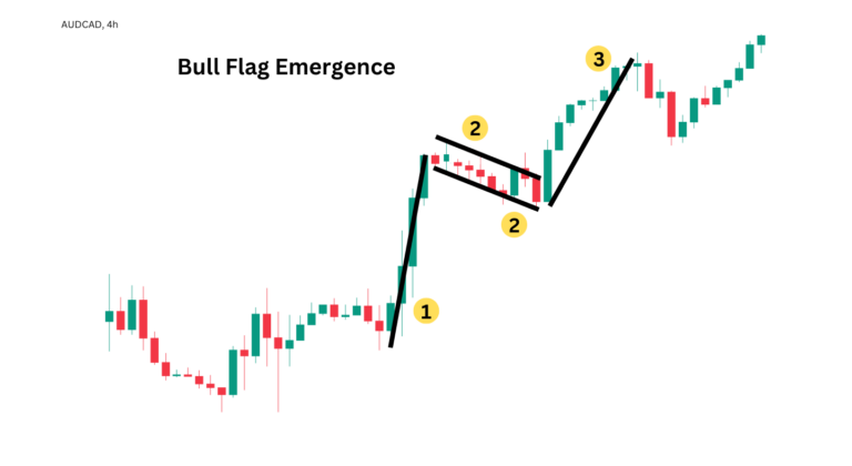 Bullish Flag Pattern Example