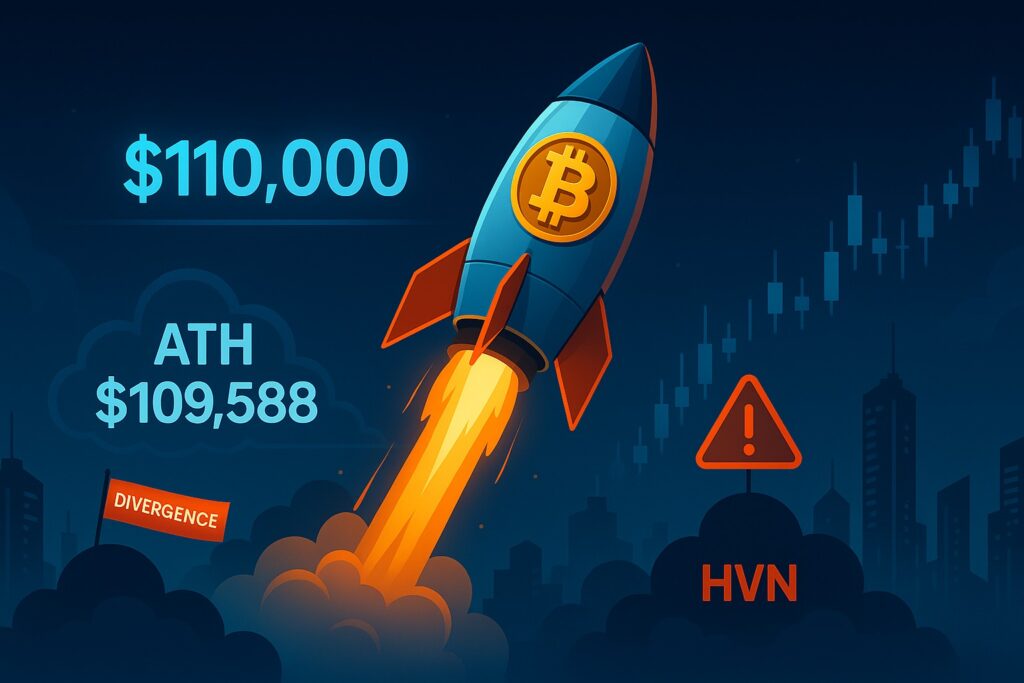 Bitcoin New All-Time-High: Breaks $110K, Pullback Zones to Watch