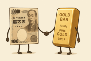 Yen Joins Gold at the Hip (USDJPY Elliott Wave)
