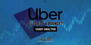 UBER Nearing Key Support After Breaking Down From $93 Dollars