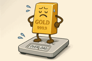 Gold Price Weigh’s In Heavy [Gold Elliott Wave]
