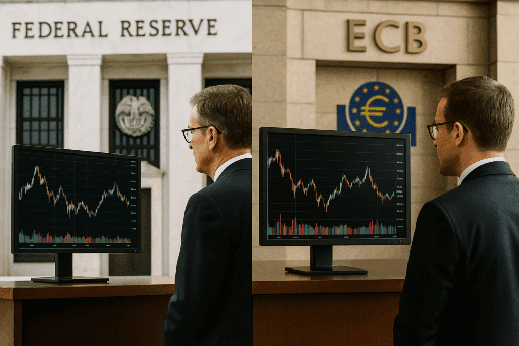 EUR/USD Elliott Wave: Dueling Central Bank Rate Announcements