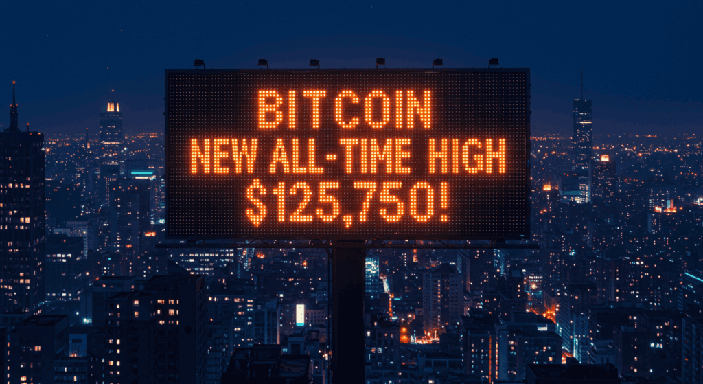 Bitcoin Surges to New All-Time Highs of $125K Over Weekend