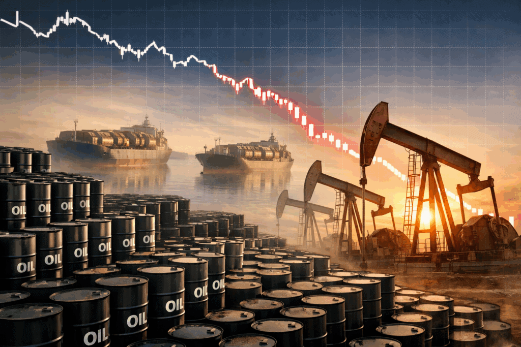 Crude Oil: Lowest Price in 58 Months