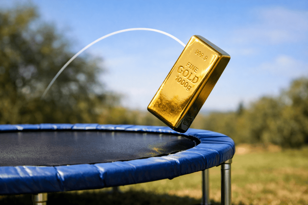 Gold’s Rebound May Be Temporary (Elliott Wave)