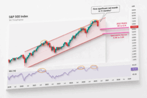 Warning: S&P 500 Heads for Worst Month Close in 11 Months