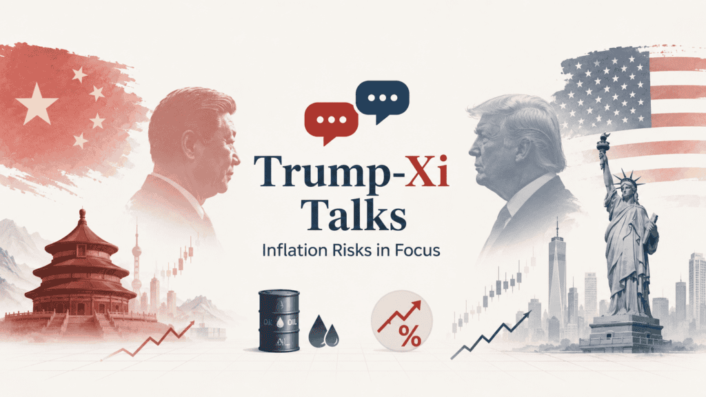 Markets Await PPI and Trump-Xi Talks as Oil Jumps 3.7% from Hot CPI