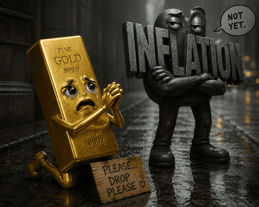 Why Gold Is Falling With Yields