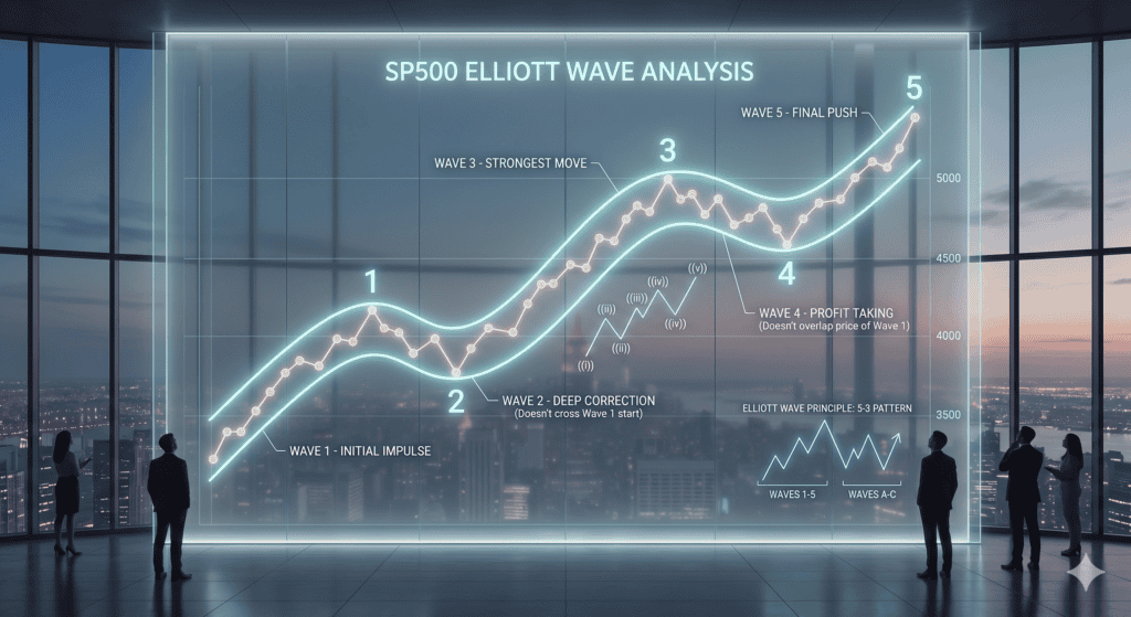 SP500 Elliott Wave: Five Waves Up