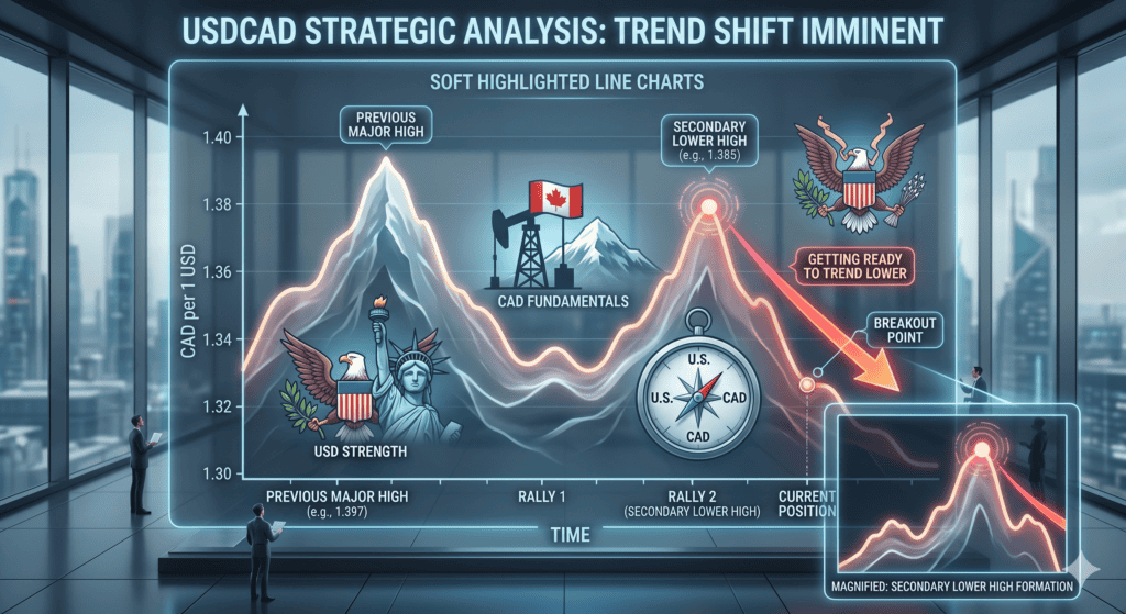 USD/CAD Elliott Wave: 2nd Wave Top