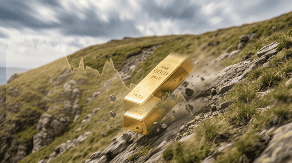 Gold’s Fall (and Recovery?) [Elliott Wave]