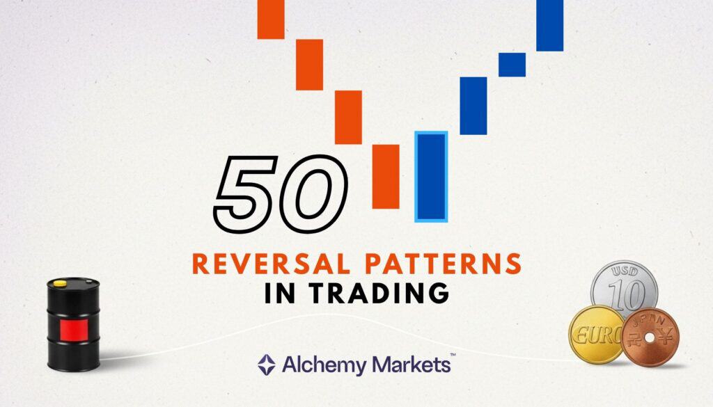 50 Bullish and Bearish Reversal Candlestick Patterns
