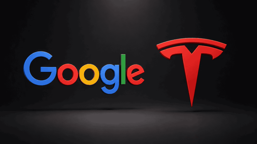 Tesla Breaks Lower as Alphabet Tests Major Support