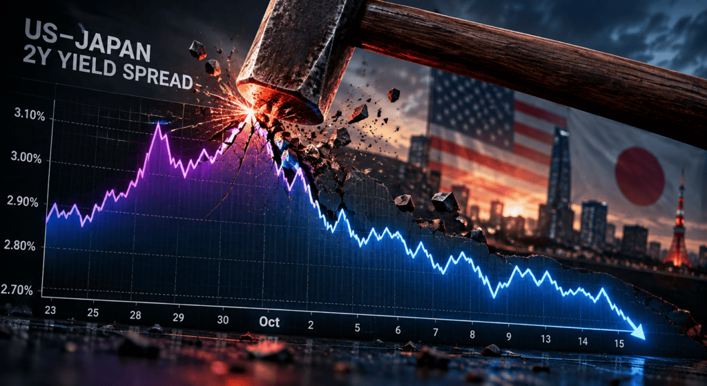 USD/JPY – Bearish Continuation as Yield Differentials Narrow