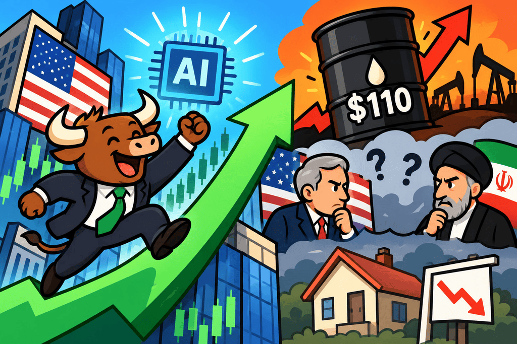 Oil Near $110 Tests US Equities as Iran Talks Stall