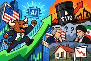 Oil Near $110 Tests US Equities as Iran Talks Stall