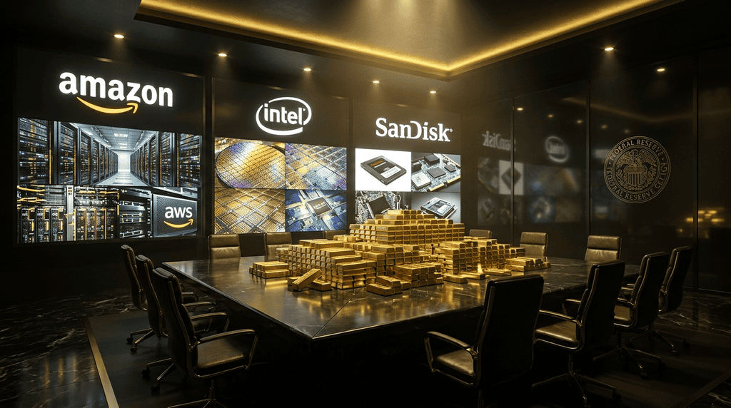 Fed Keeps Hikes on the Table; Amazon, Sandisk and Intel Earnings Next 